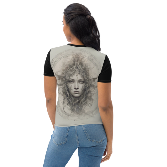 Damen-T-Shirt "Frau in Grau"